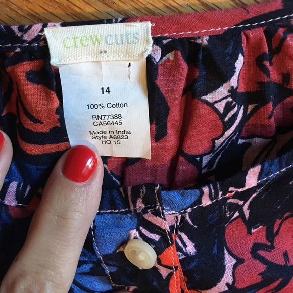 J Crew Factory Printed Shirt. - Picture 4 of 4